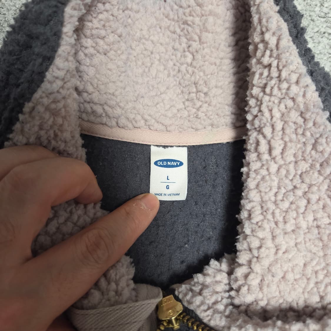 Old Navy 올드네이비 하프집업 후리스 L(100) 상품이미지4