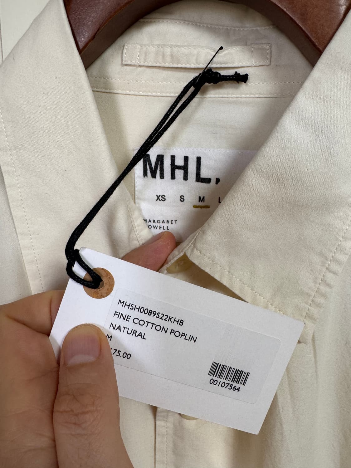 마가렛호웰 MHL 포플린 셔츠 오버핏 M 상품이미지2