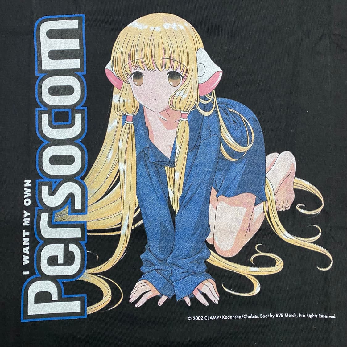 쵸비츠 부틀렉 애니메이션 티셔츠 상품이미지4