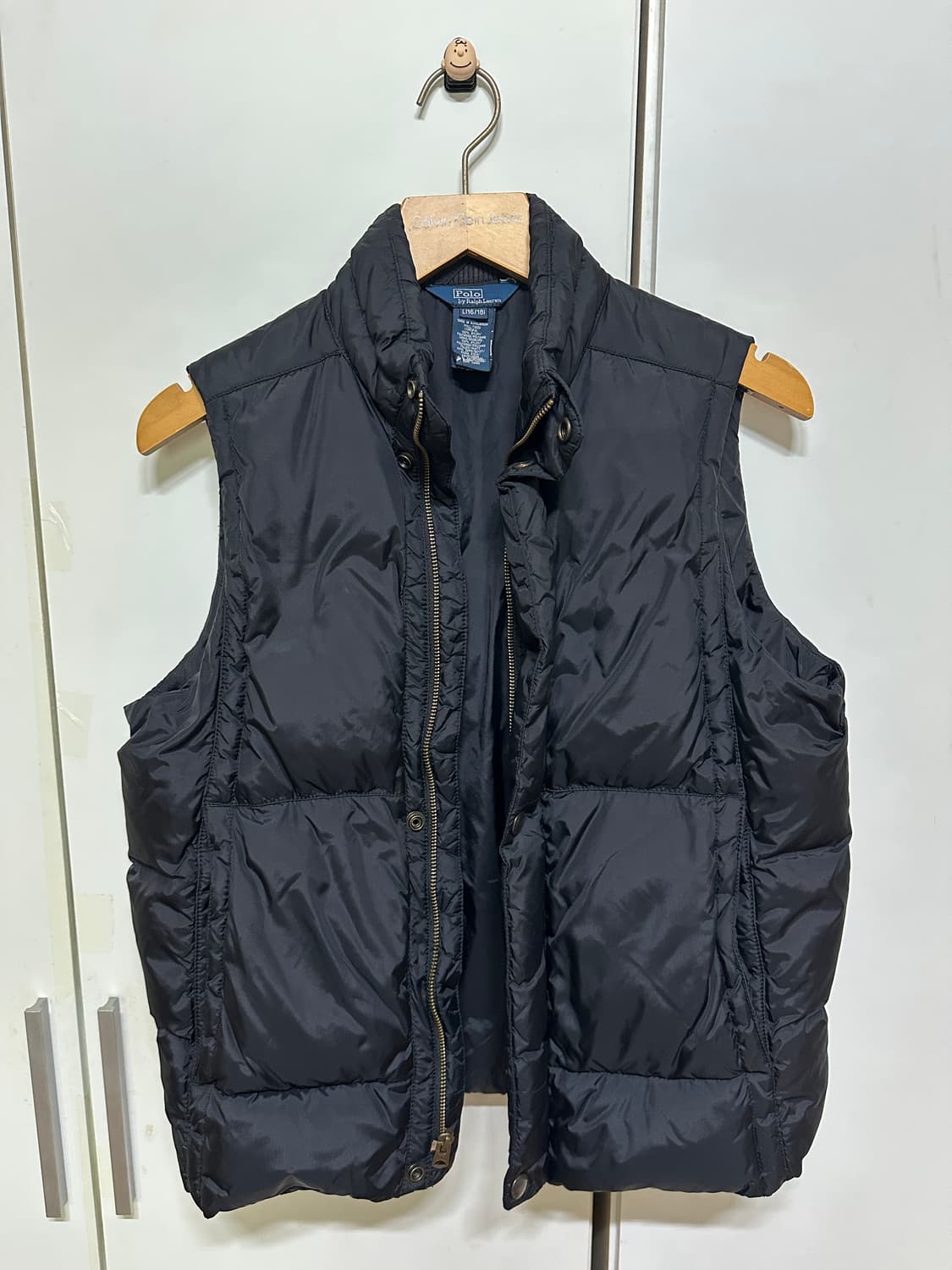 폴로 랄프로렌 블랙 패딩 조끼 상품이미지5