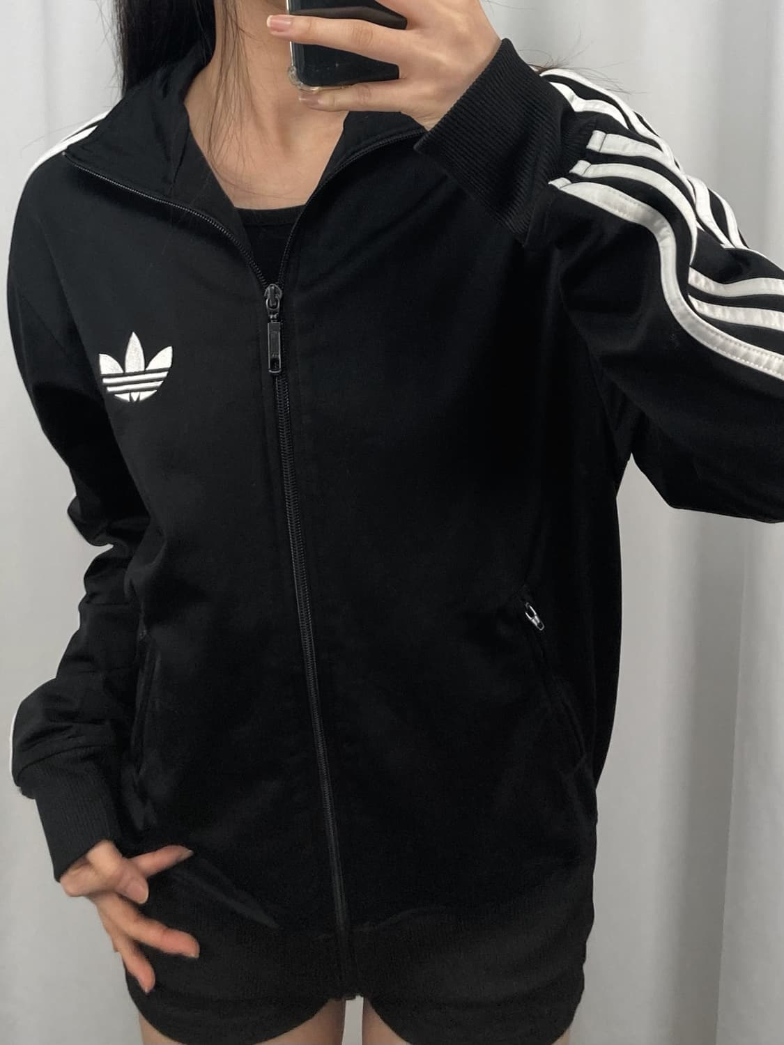 아디다스 파이어버드 블랙 트랙탑 져지 상품이미지1