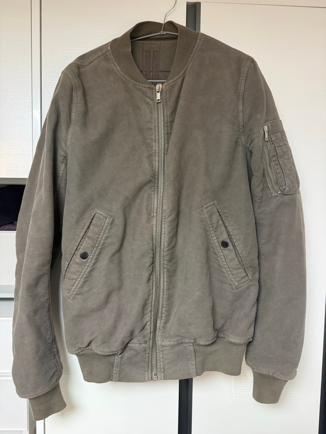 릭오웬스 다크셰도우 봄버 자켓 34 사이즈 상품이미지1