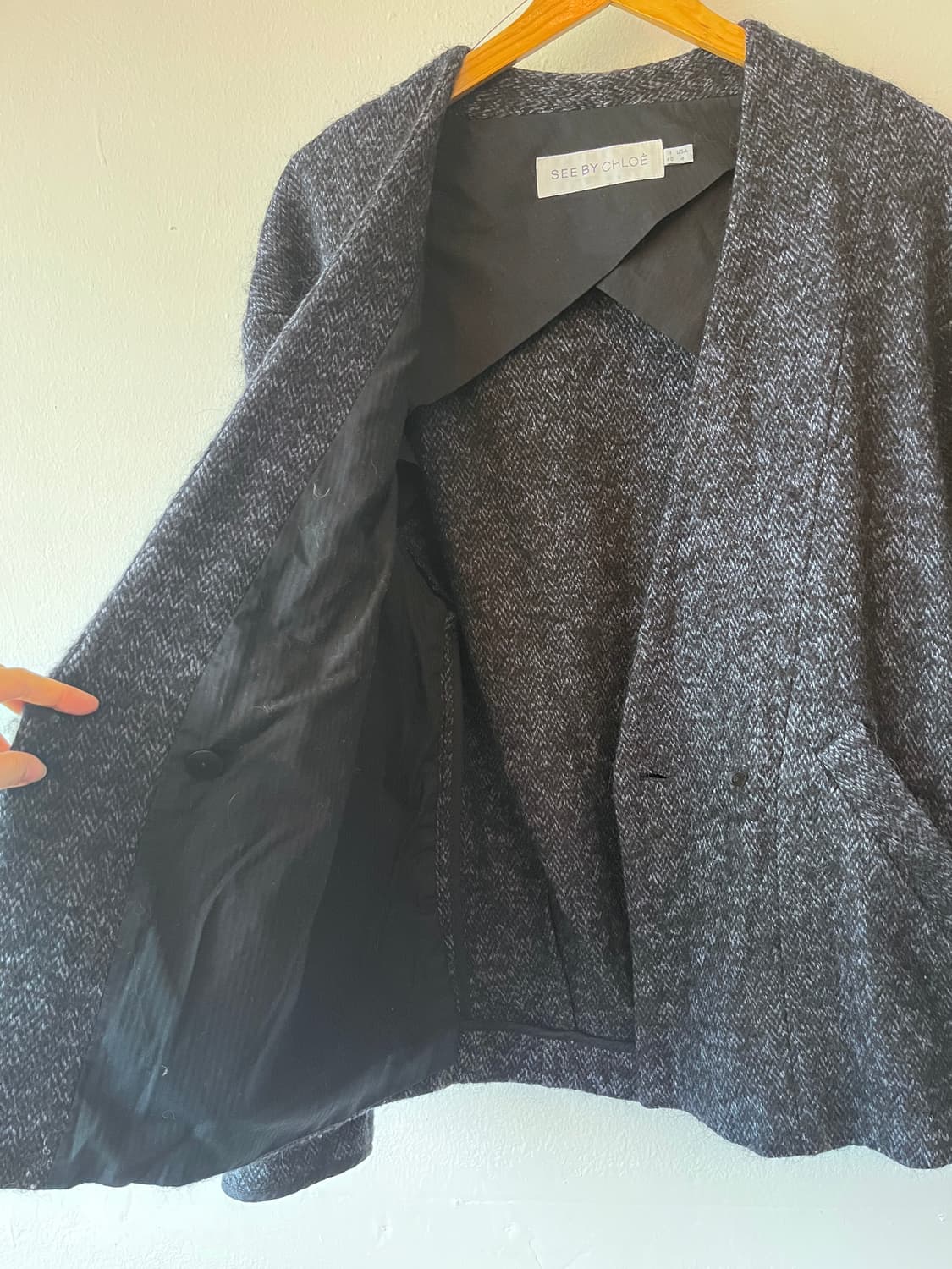 See by Chloe 씨바이끌로에 긴절기코트 상품이미지4