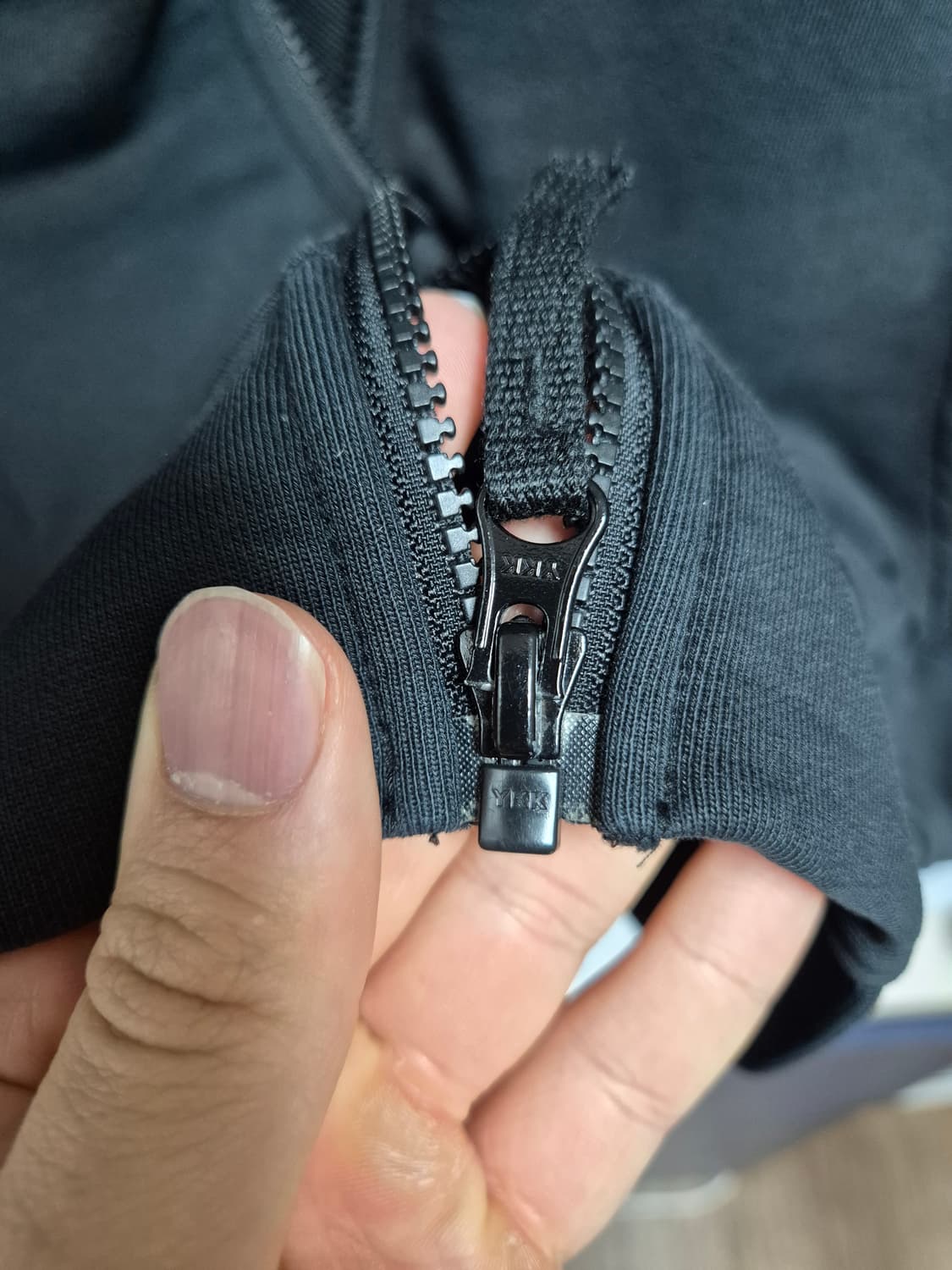 한글택 23SS 스톤아일랜드 집업 블랙 95-M 상품이미지5