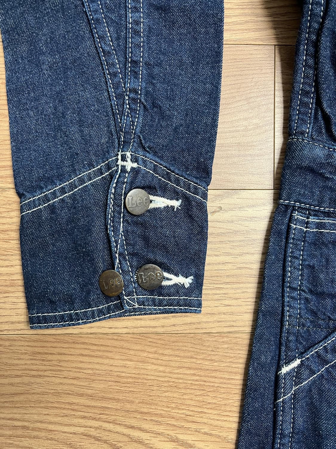 리 Lee 유니온 점프수트 올인원 커버올 인디고 S 상품이미지5