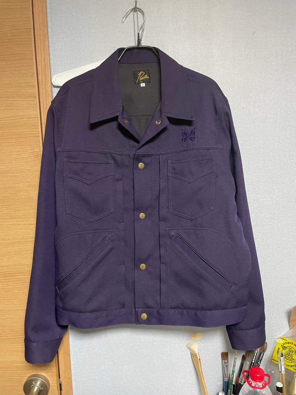 니들스 needles 페니진 트러커 자켓 퍼플 상품이미지1