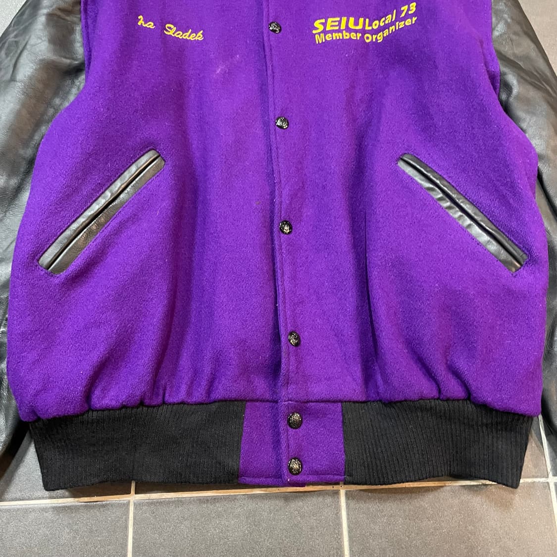 Maple Varsity jacket Made Usa 상품이미지7