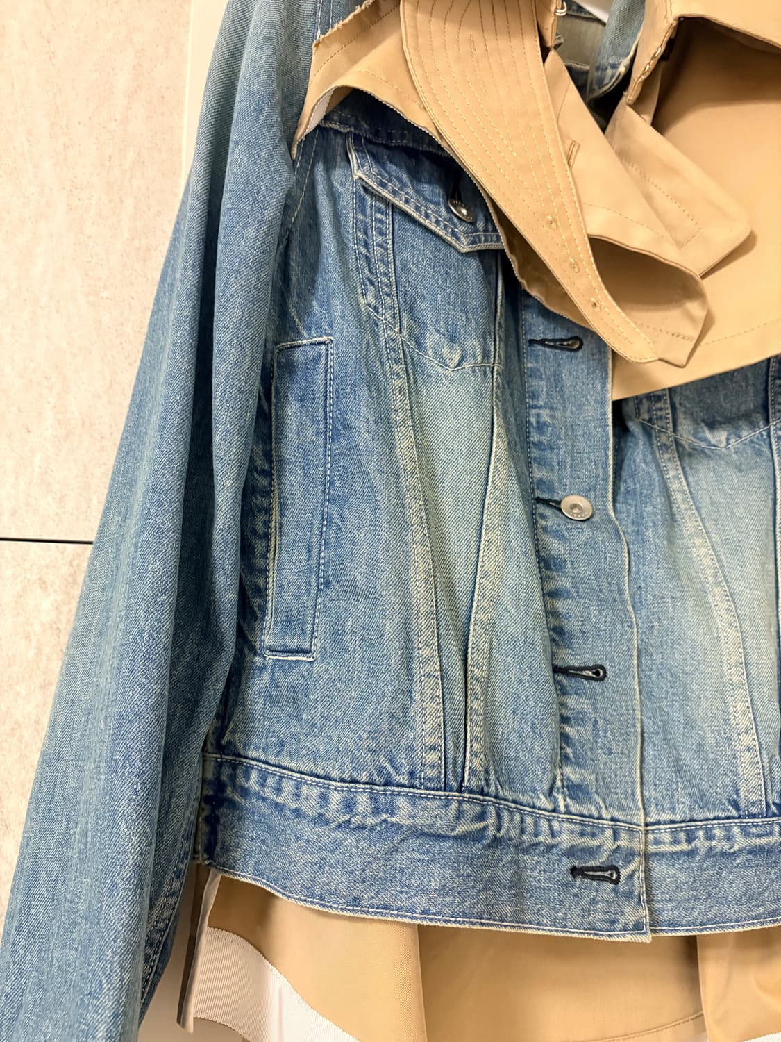 사카이 도킹 청쟈켓바바리 상품이미지6