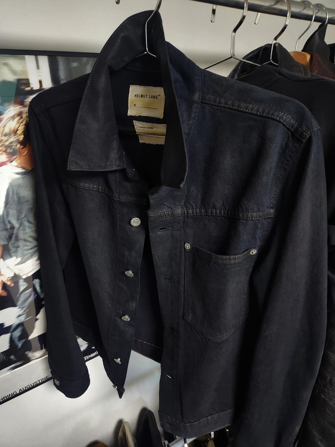 1998 Helmut Lang Waxed Classic Denim 상품이미지1