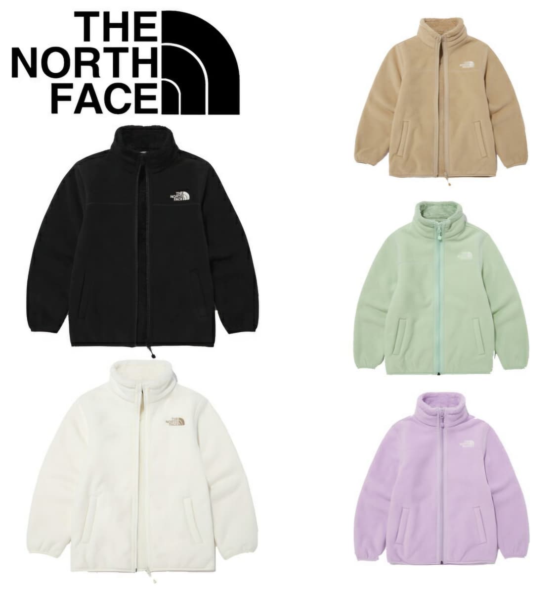 노스페이스 키즈 로얄톤 플리스 자켓 140 상품이미지1