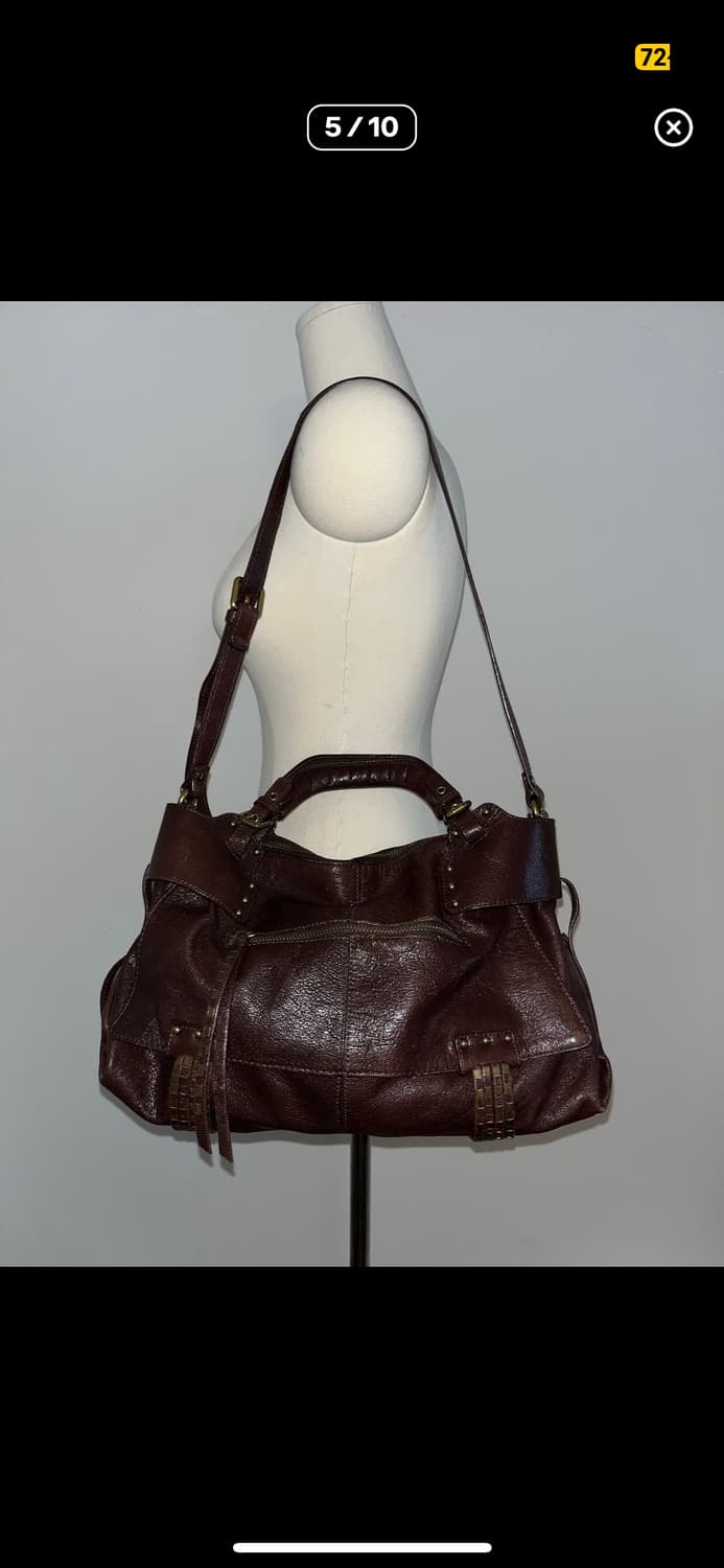 Kooba Red Brown Shoulder Bag  상품이미지5