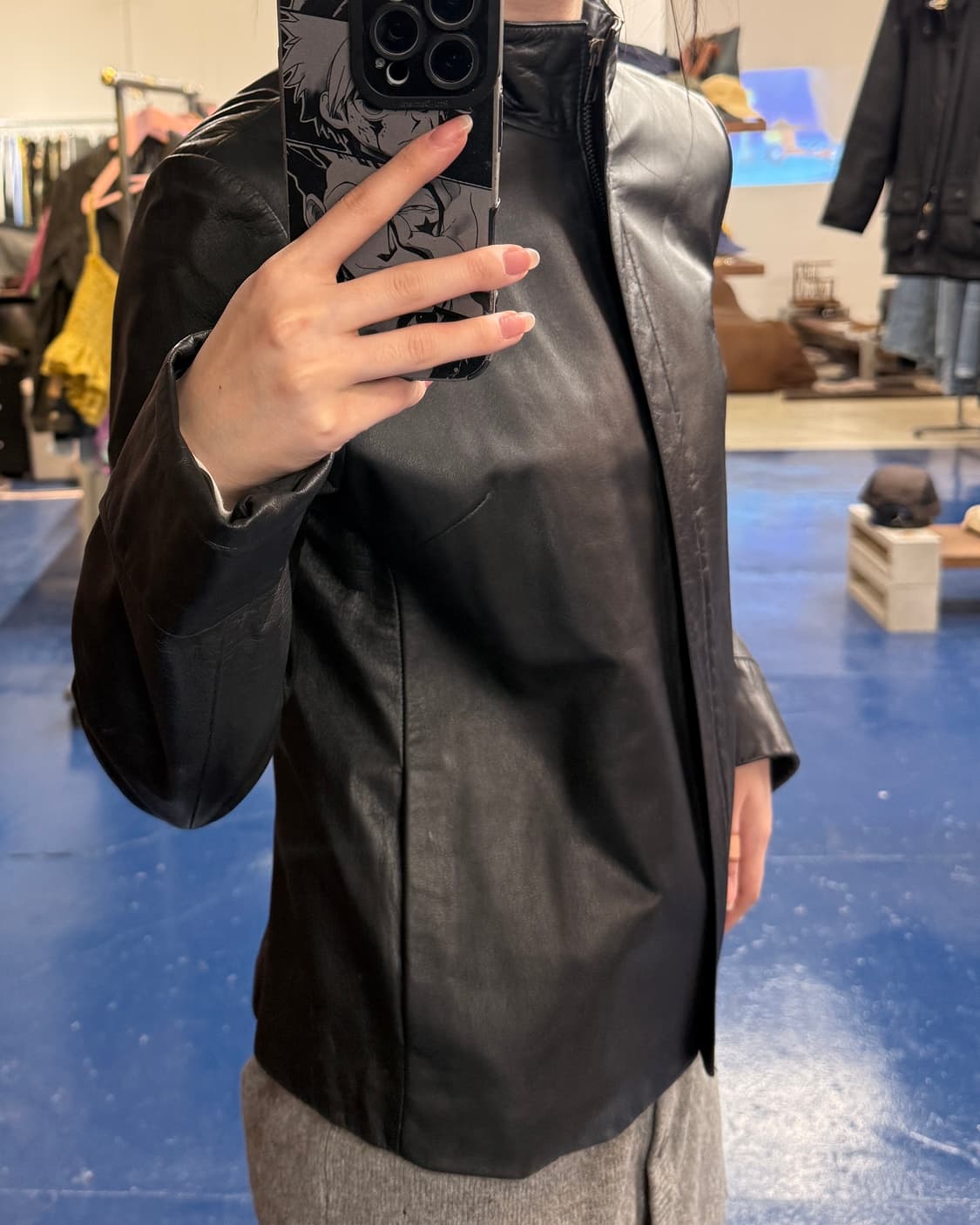 First one 소가죽 자켓 상품이미지2