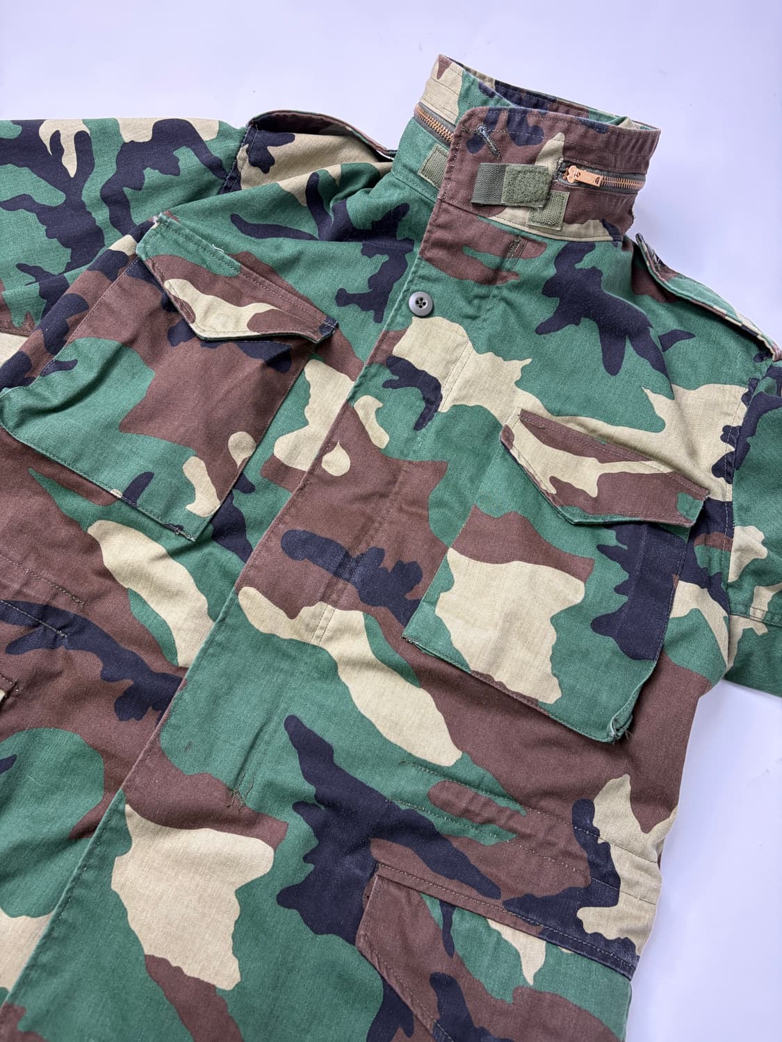 90 Alpha Industries Woodland Camo Jacket 상품이미지4