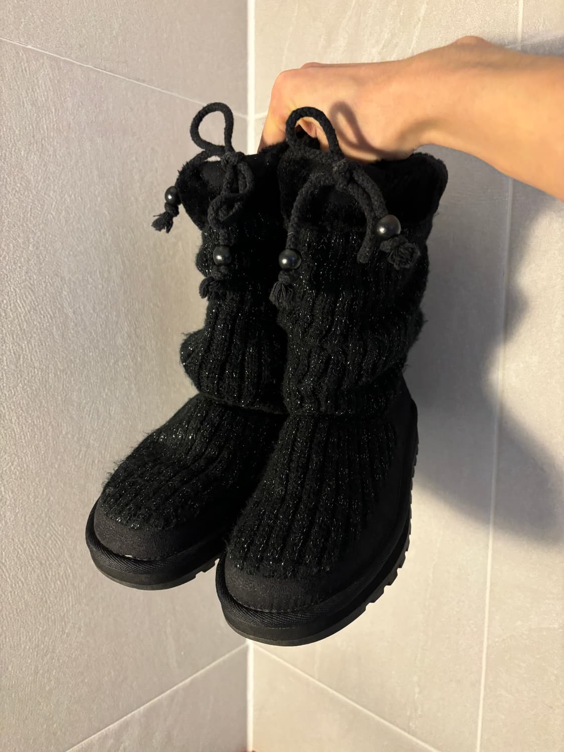 스케쳐스 글리터 니트 어그부츠 상품이미지2