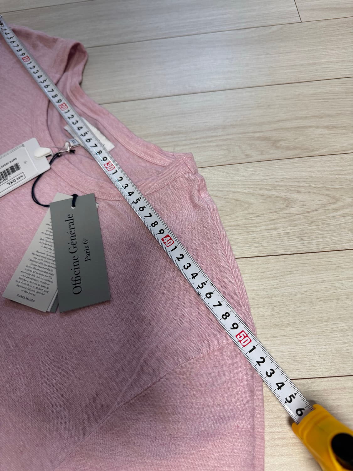 오피신 제네랄 린넨 티  XL (새상품) 상품이미지4