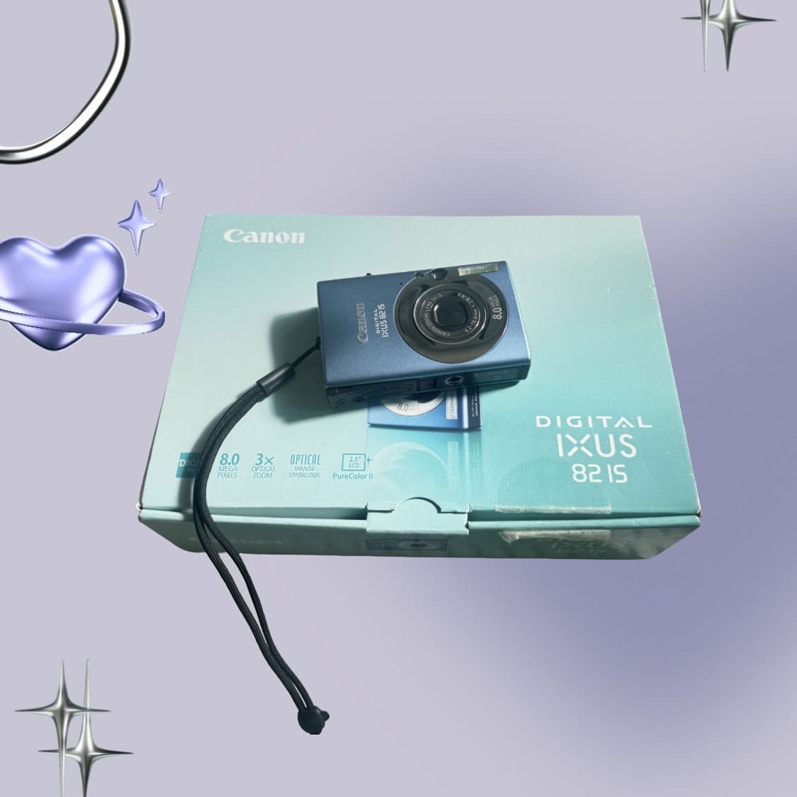 리사디카🩵) 캐논 익서스 80 IXUS 80 스카이블루 상품이미지5