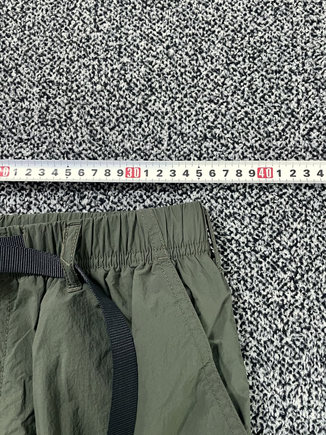 빈티지9. Gramicci 그라미치 나일론 우븐 테이퍼드핏 팬츠 카키 상품이미지5