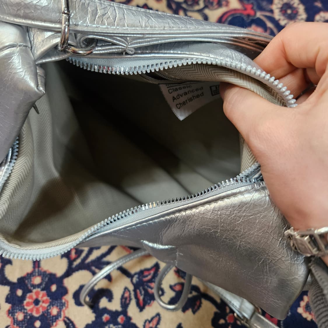 3Way 리본 실버 셔링백  상품이미지7