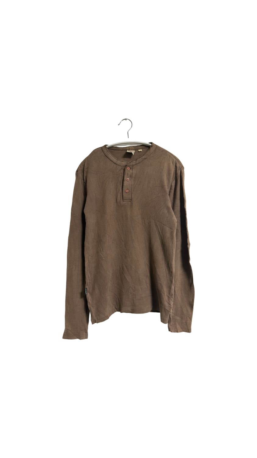 아비렉스 USA 헨리넥 롱슬리브 티셔츠 상품이미지1