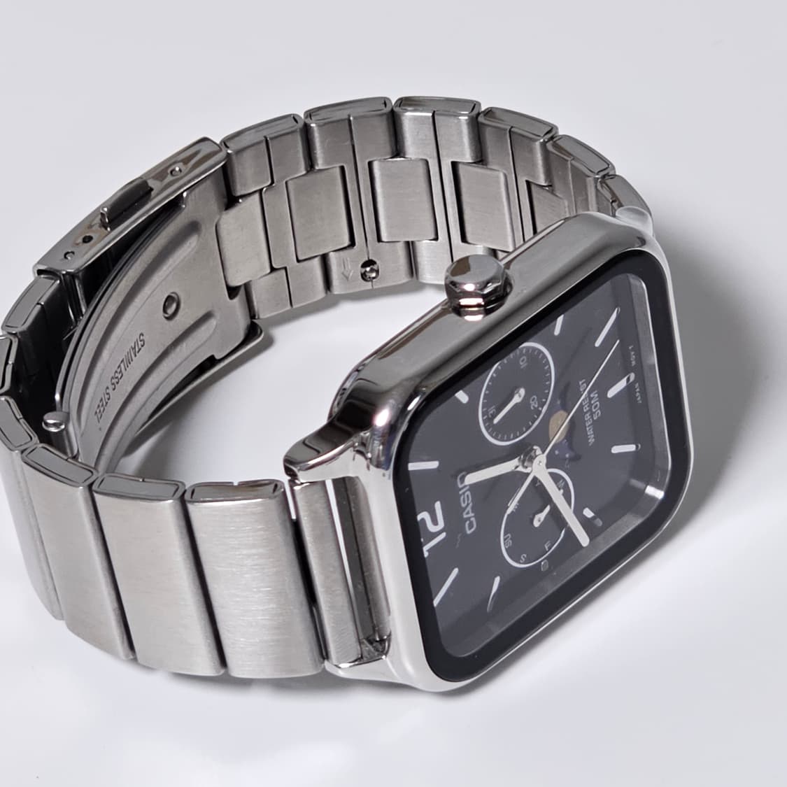 카시오 문페이즈 메탈시계 상품이미지4