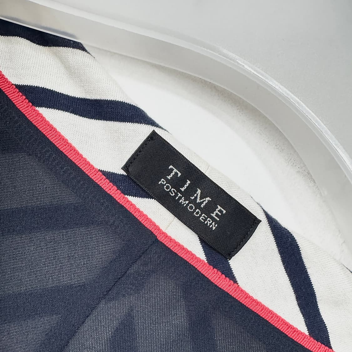 타임 TIME 시퀸 스트라이프 티셔츠 상품이미지2