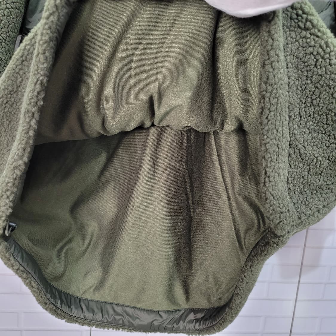 질스튜어트 스포츠 플리스 아노락 후드 반집업 재킷 자켓 긴팔 티 새상품급 상품이미지7