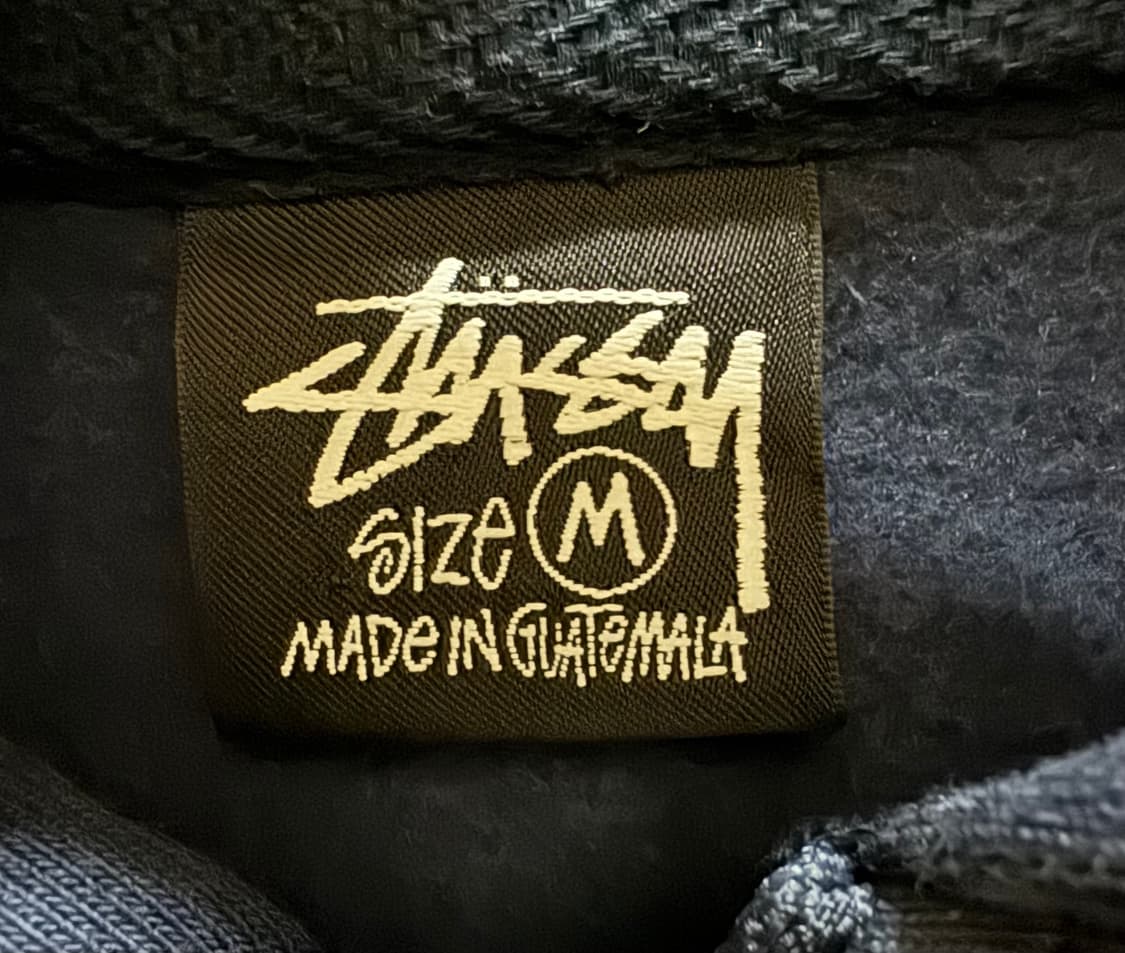 스투시 런던 후드집업 M 상품이미지4