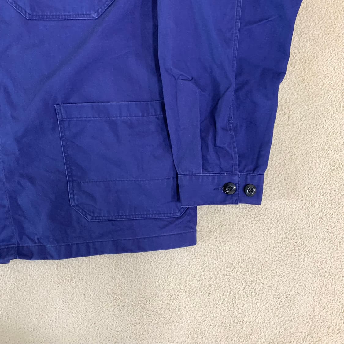 듀테로 프렌치 워크자켓(L/인디고블루) 헐리우드 자켓 상품이미지3