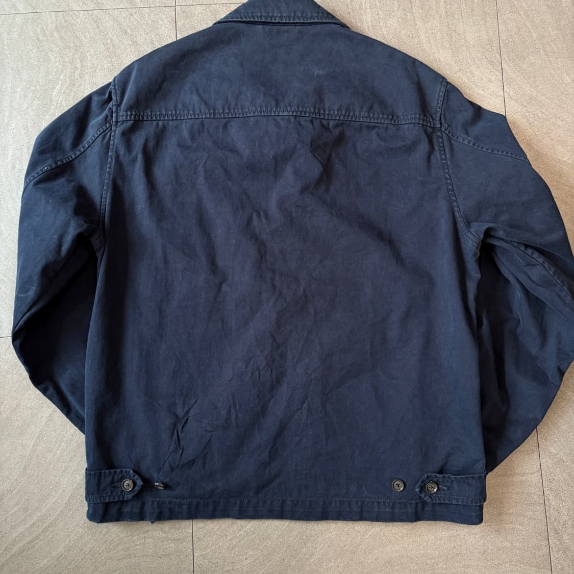 폴로 최신 라벨 네이비 스윙톱 자켓 상품이미지8