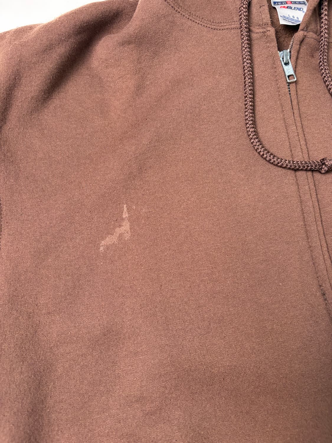 00s Jezees Zip Up Hoodie (brown) 상품이미지8