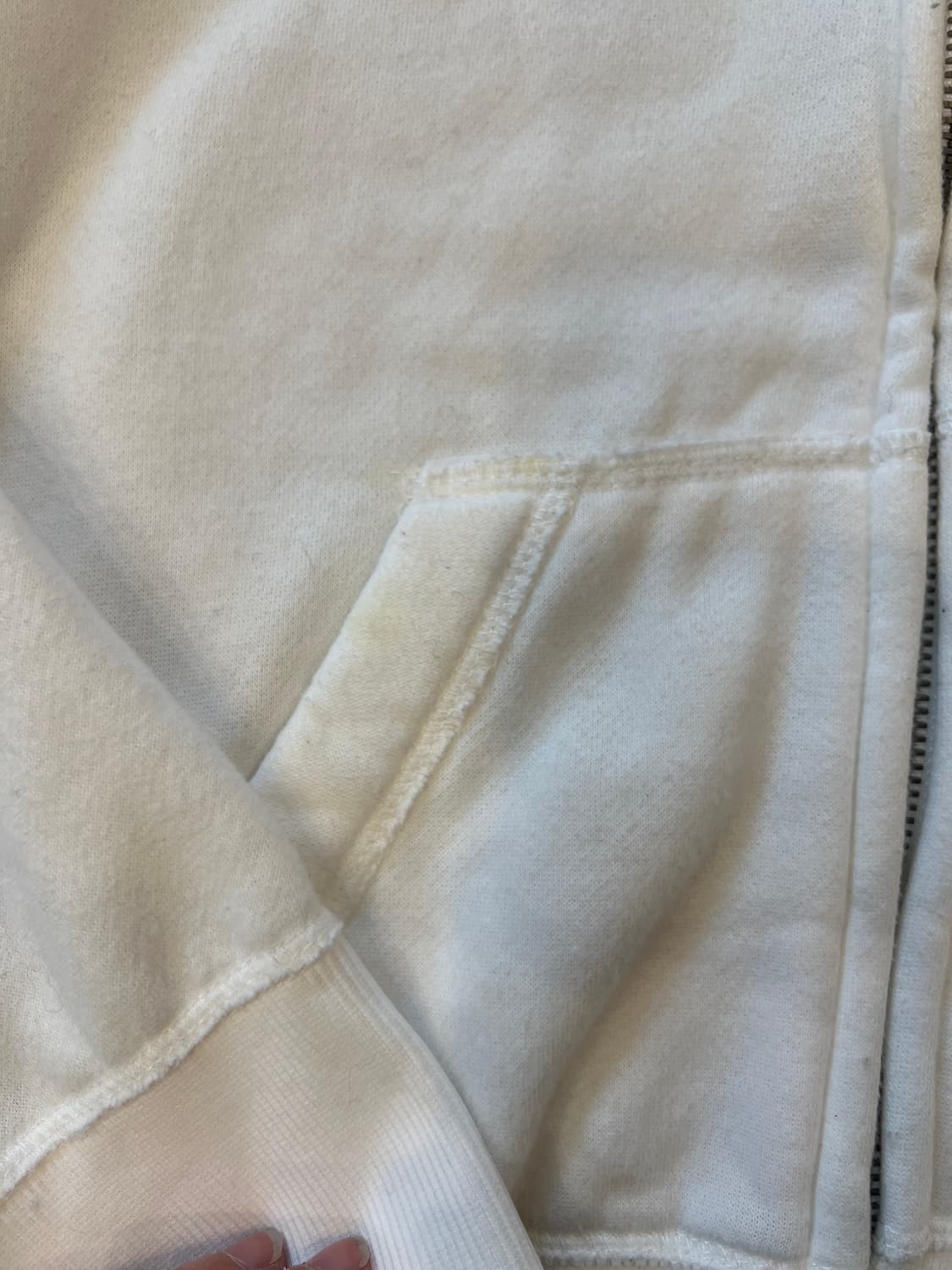 아베크롬비 화이트 후드집업 상품이미지7