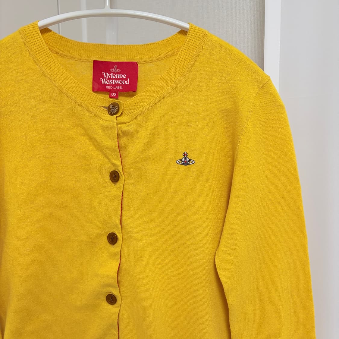 비비안웨스트우드 레드라벨 베이직 코튼 가디건 상품이미지3