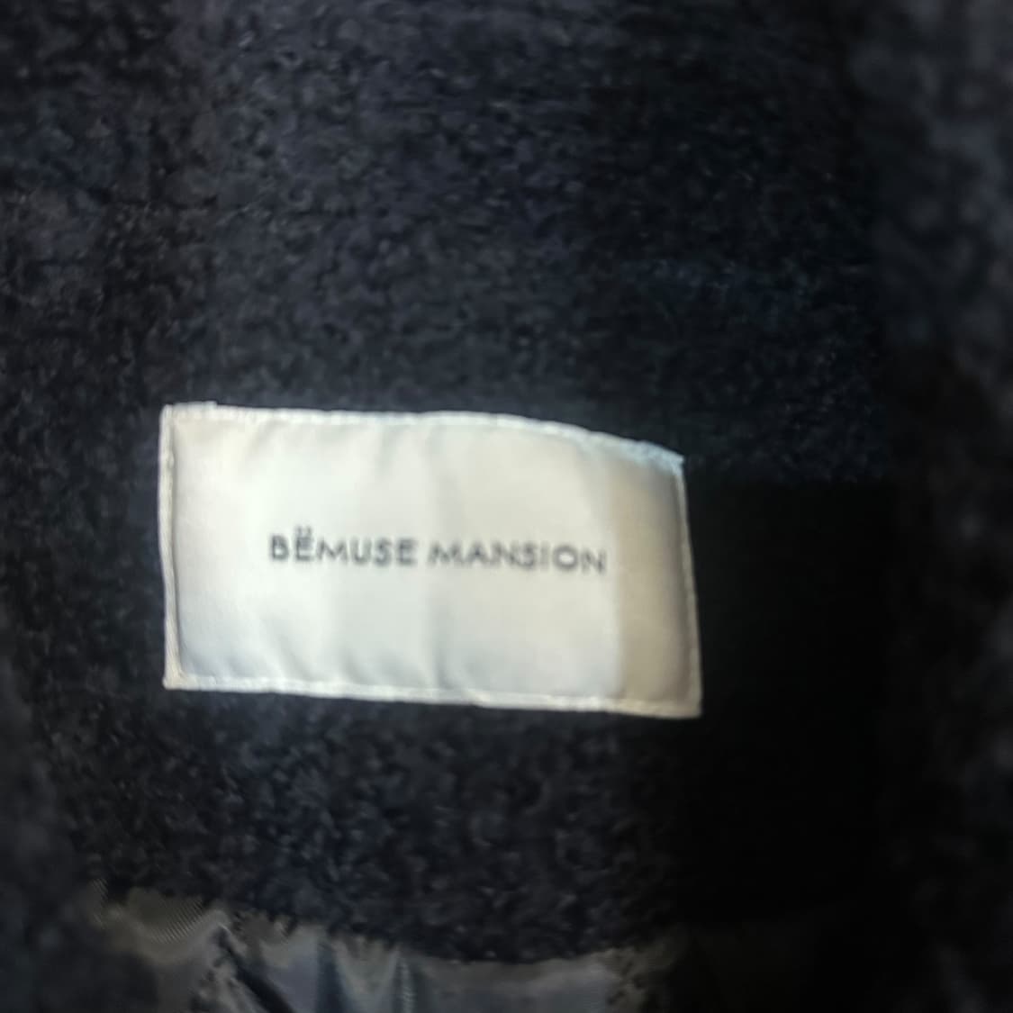 비뮤즈맨션 clasp 하프 코트 상품이미지5