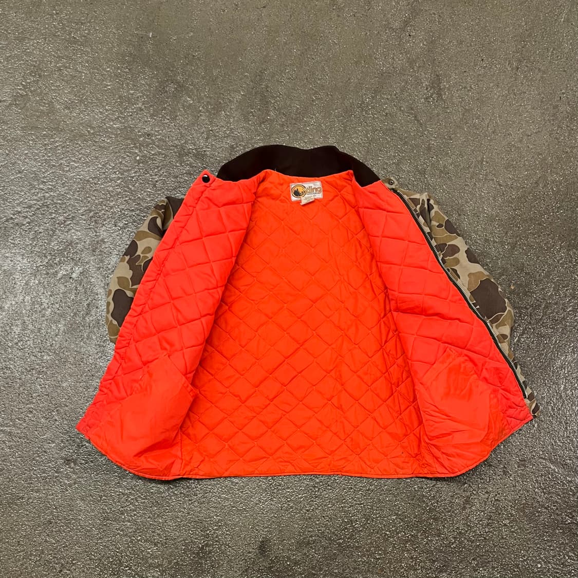 80s 빈티지 덕카모 헌팅 자켓 (100) 상품이미지4