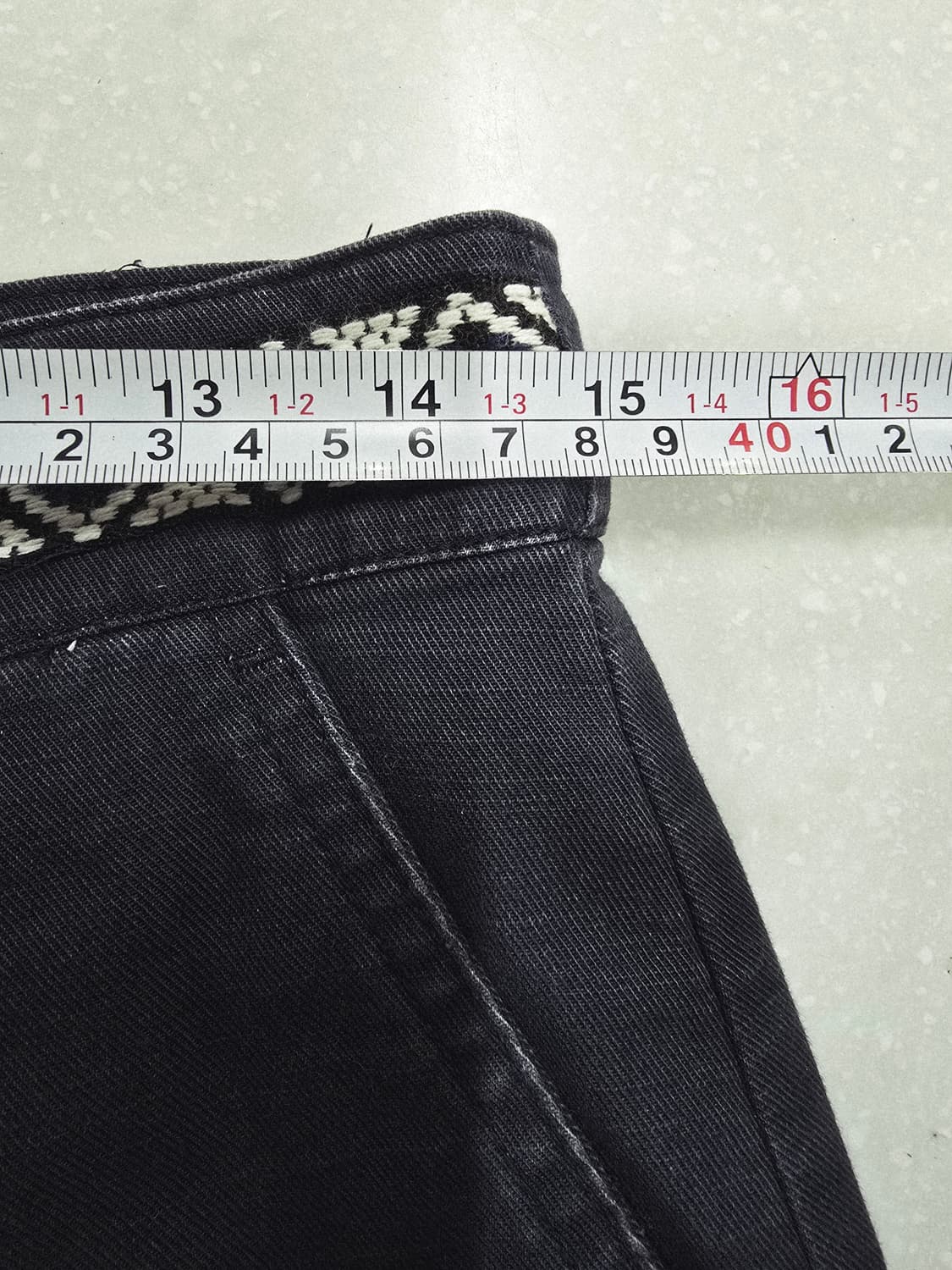 thursdayisland 와이드 팬츠 네이비 상품이미지8