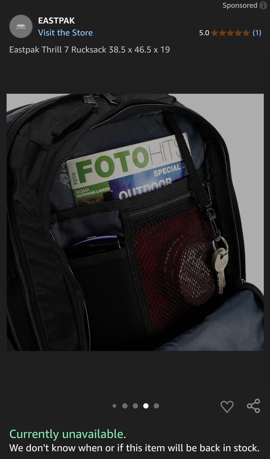 이스트팩 스릴7 백팩 상품이미지4