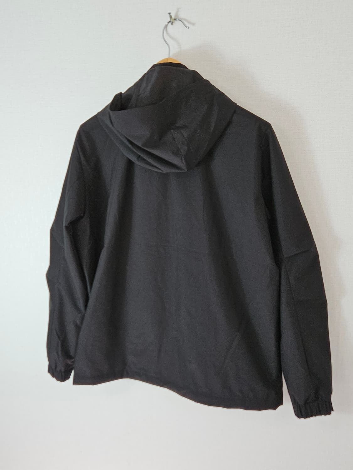 하이드아웃 스트링 바람막이 윈드브레이커 자켓 블랙 100 상품이미지4