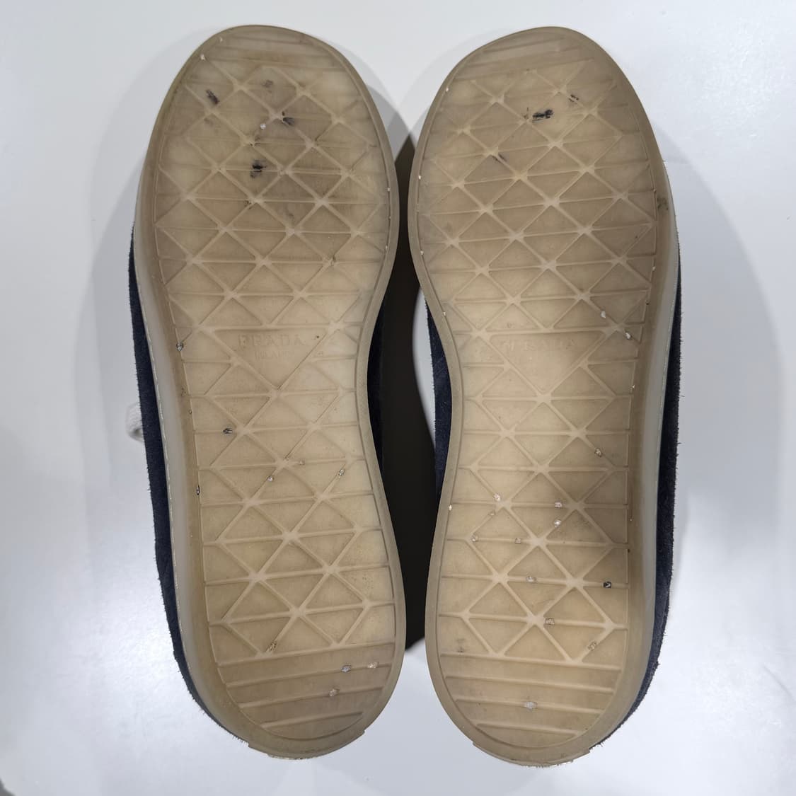 (A/9) / 프라다 레인 스웨이드 스니커즈 네이비 상품이미지7