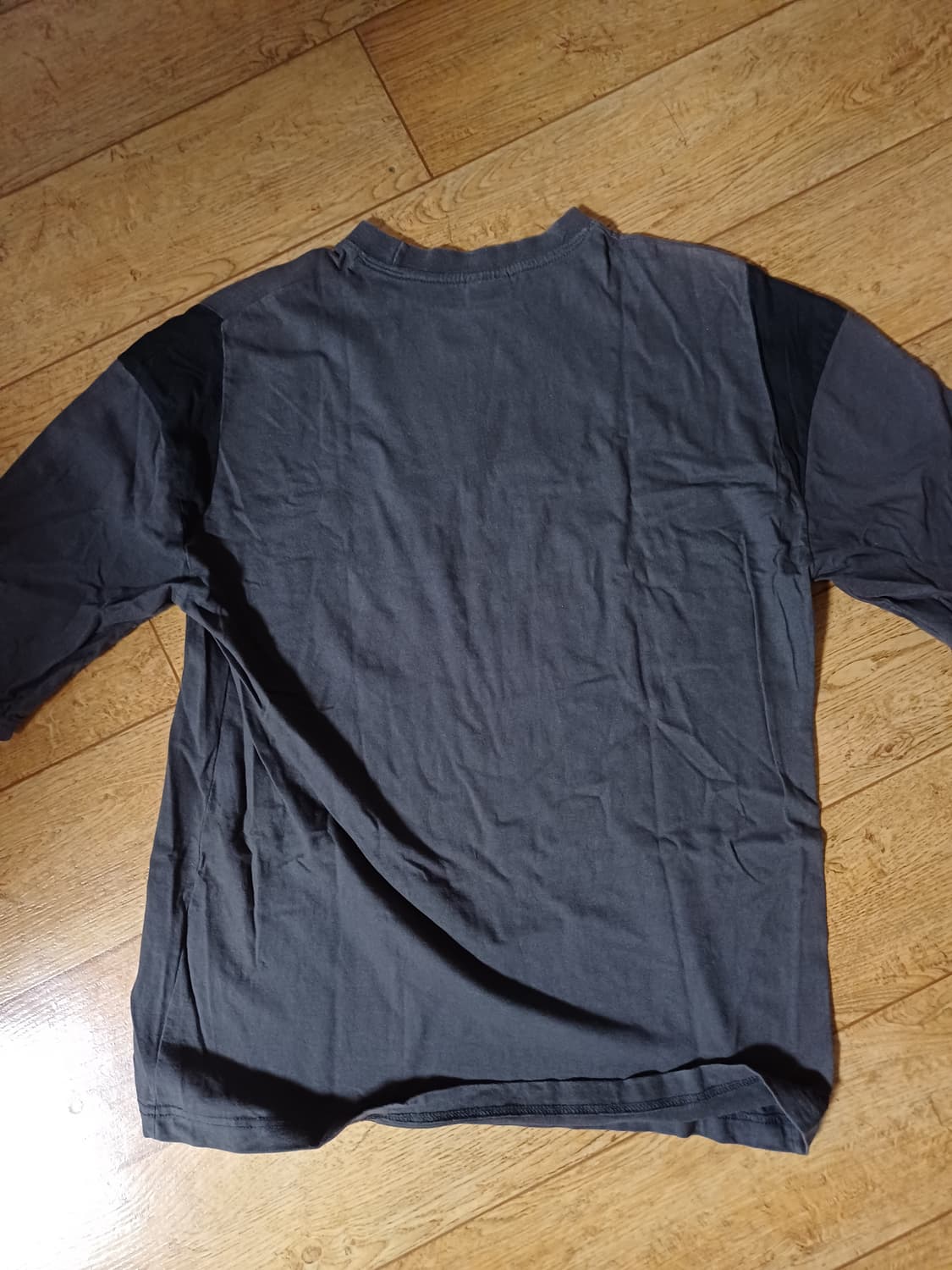 앤써 오버 반팔티셔츠 딥그레이 상품이미지4