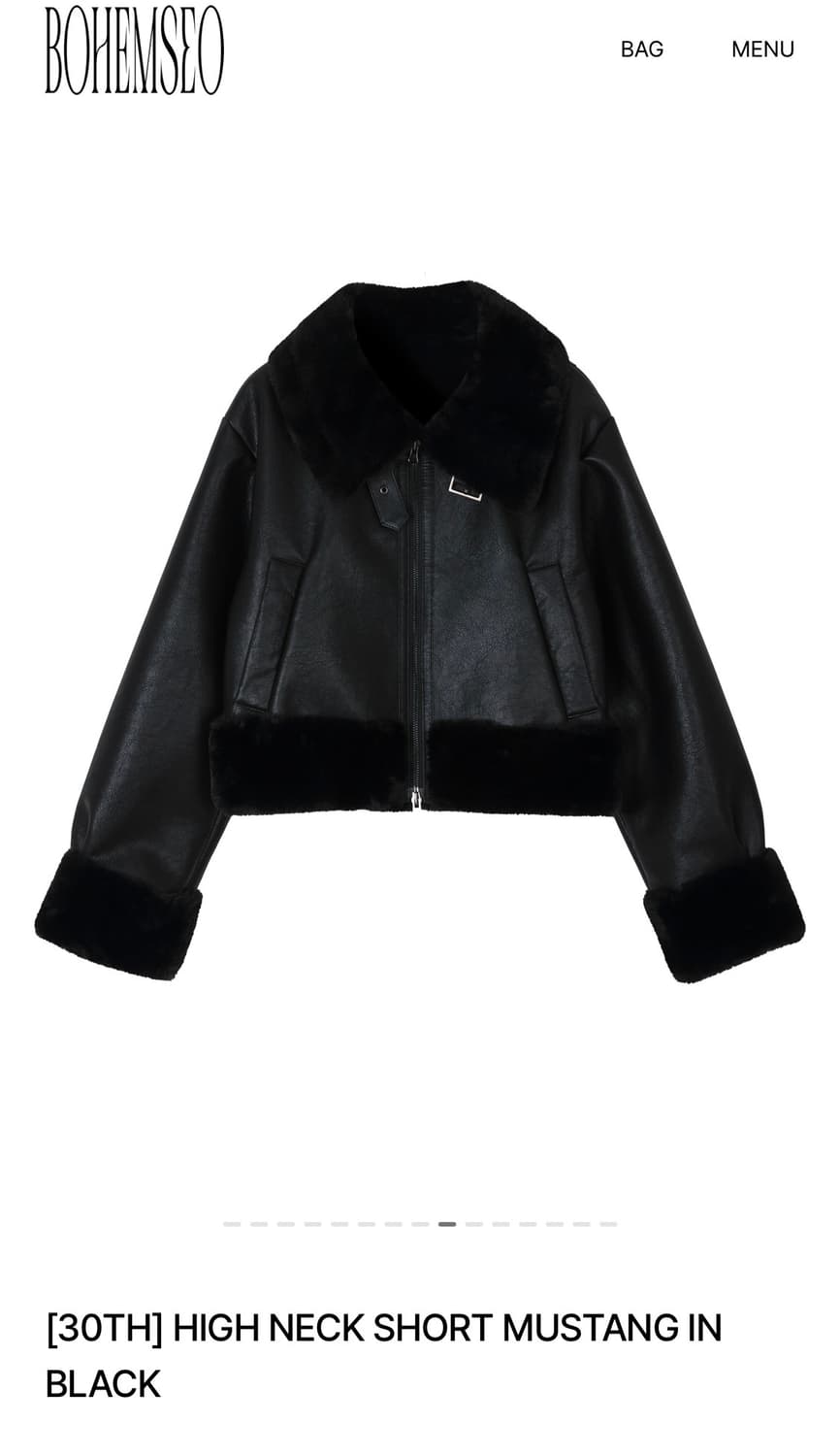 보헤미안서울 무스탕 상품이미지1