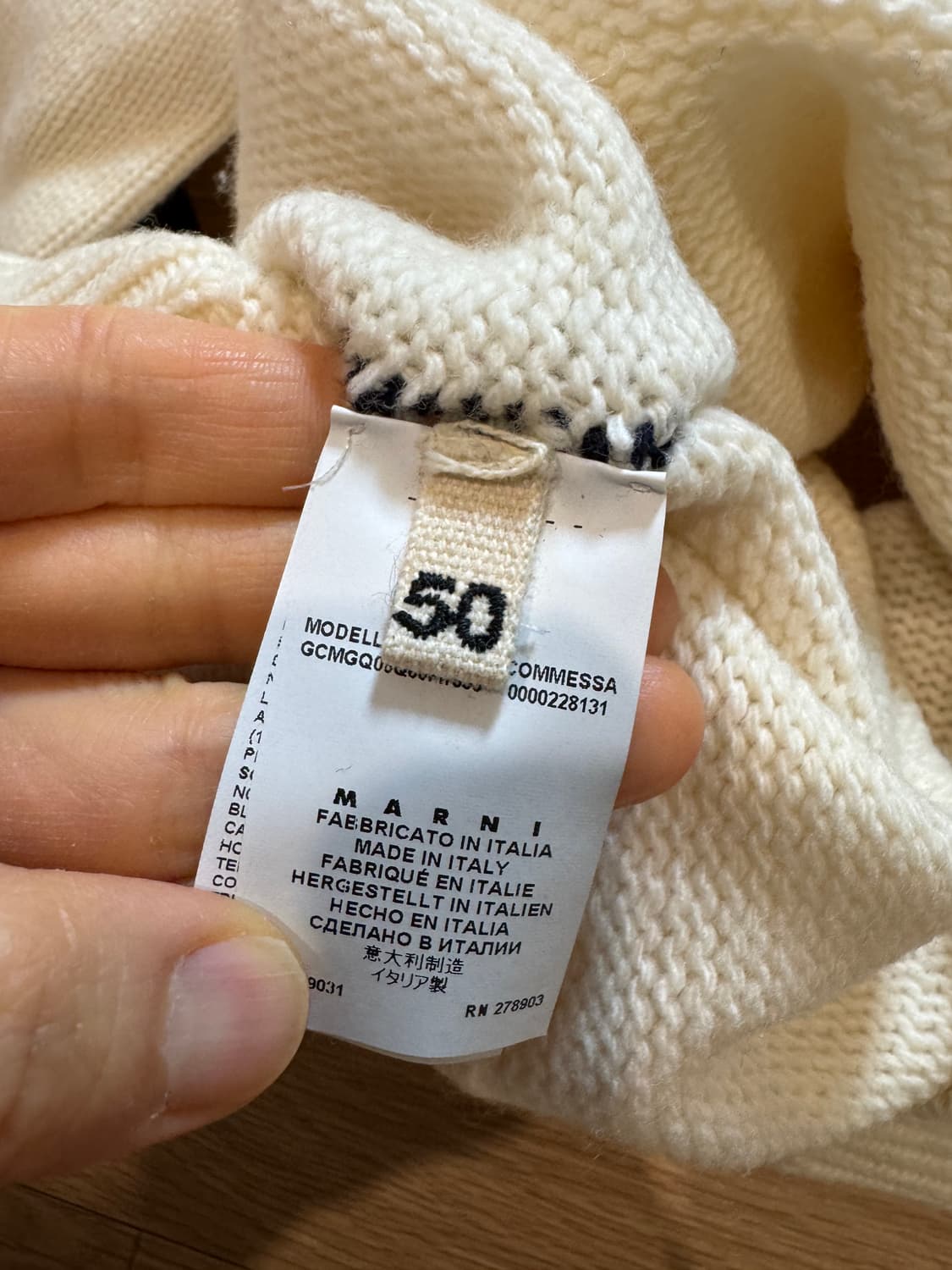 마르니 남성 니트 상품이미지4