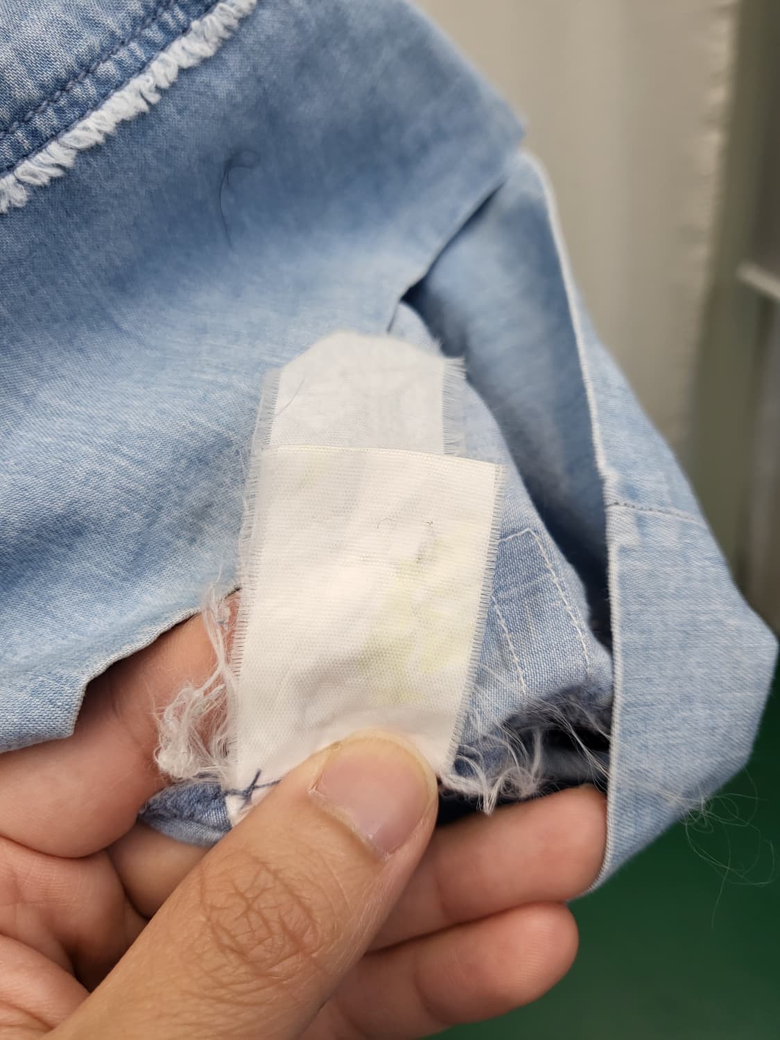 써스데이 아일랜드 청 원피스 상품이미지5