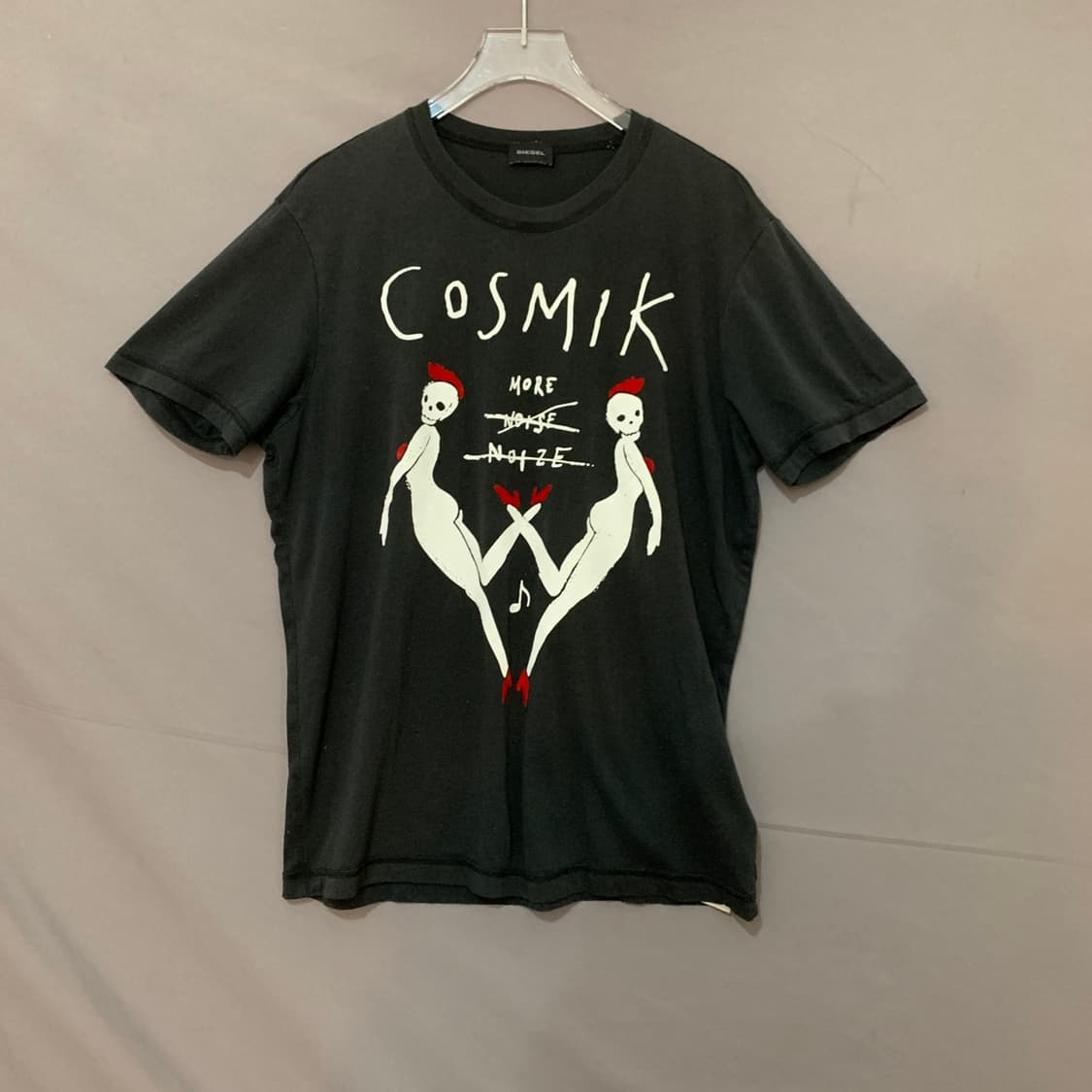 M DIESEL 디젤 COSMIC 프린팅 반팔티 상품이미지1