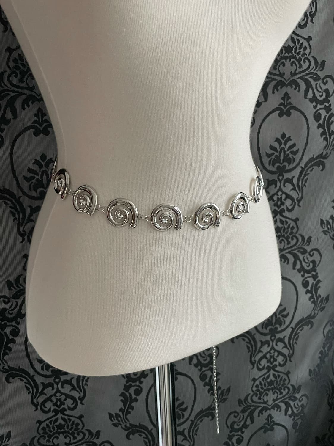 키치 골뱅이 레이어드 체인 벨트  상품이미지8