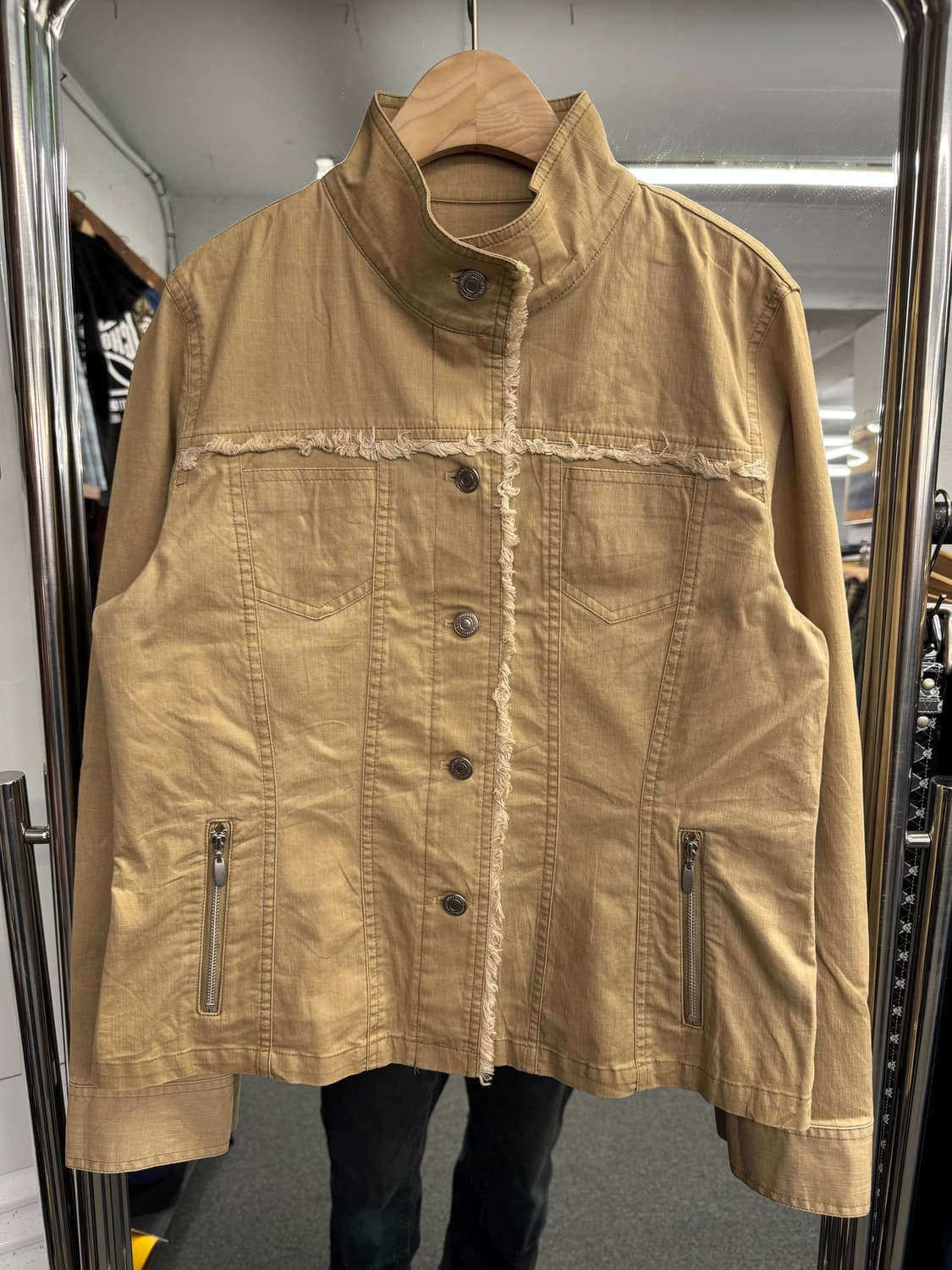 japanese vintage 여성 베이지 자켓 상품이미지1