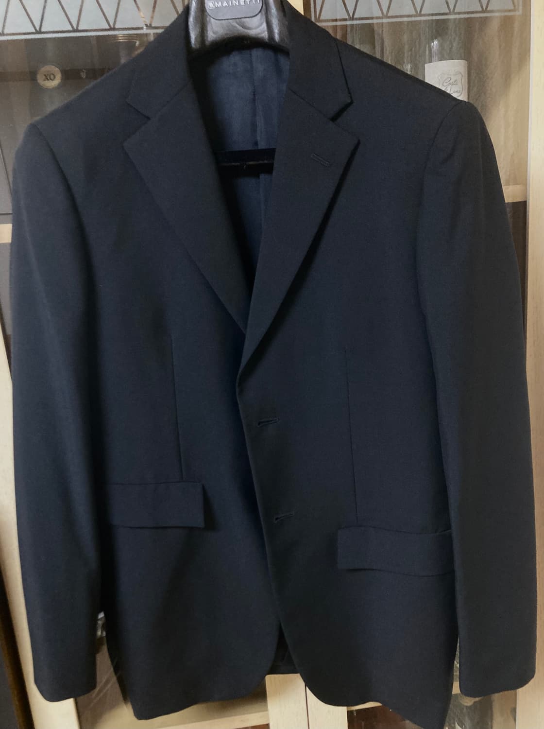 라프 시몬스 블레이저 자켓 블랙 상품이미지1