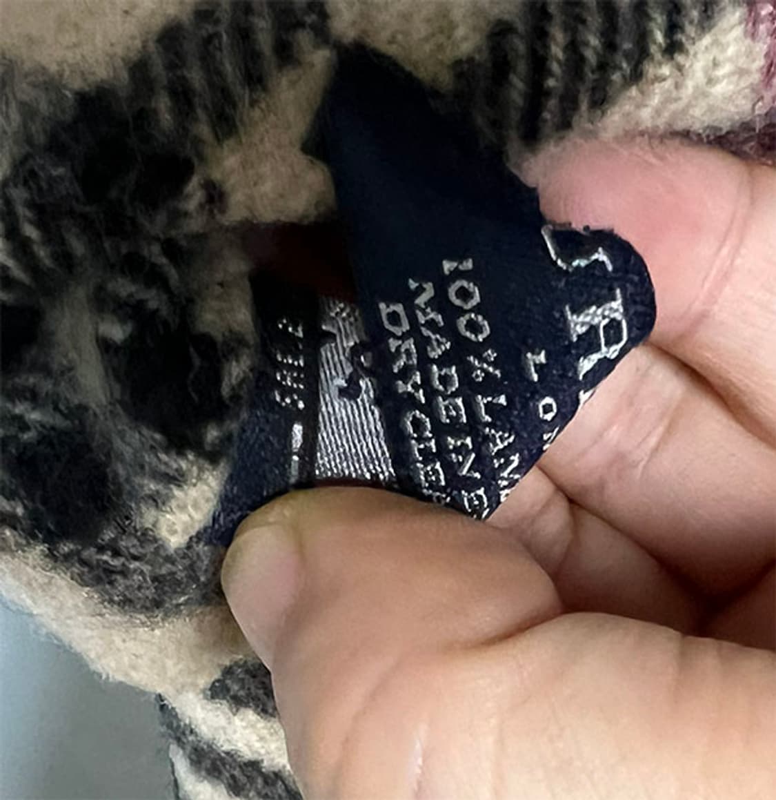 버버리 램스울 롱 목도리 머플러 체크 상태좋음 시그니쳐  상품이미지4