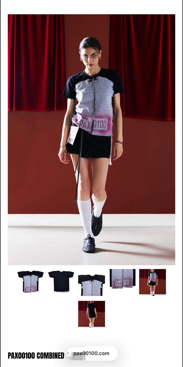 PAX00100 COMBINED T-SHIRT 상품이미지2