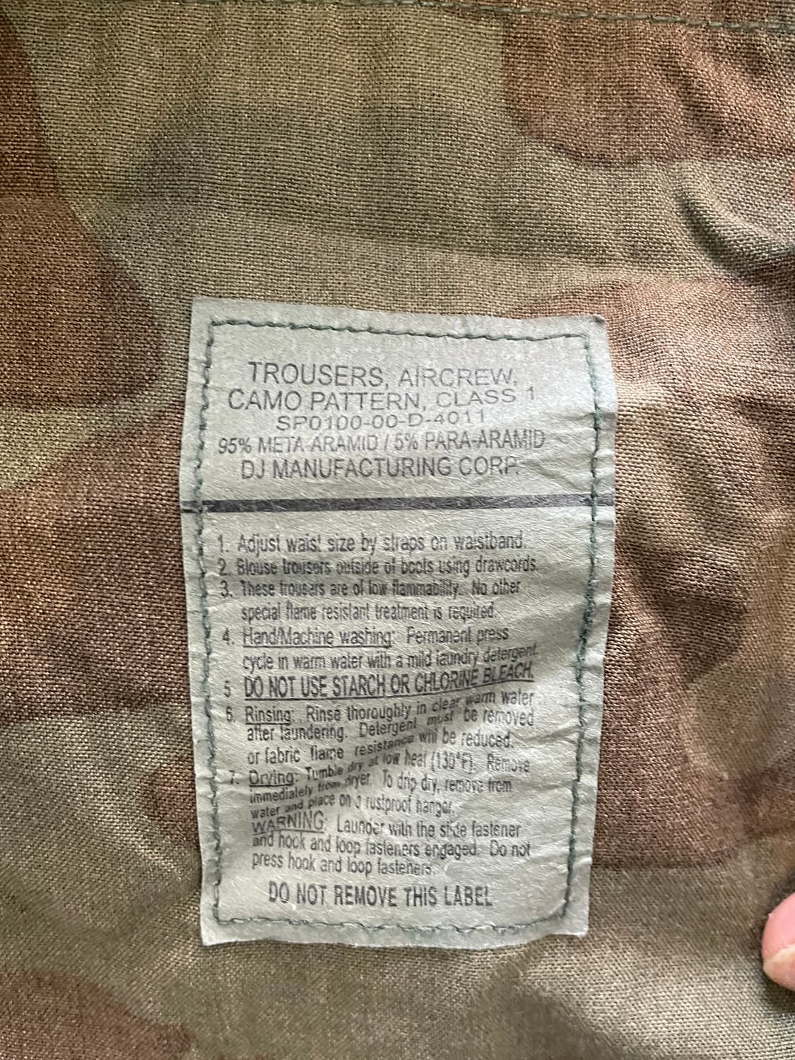 us army 오리지널 에어크루 카모 카고 팬츠 상품이미지3