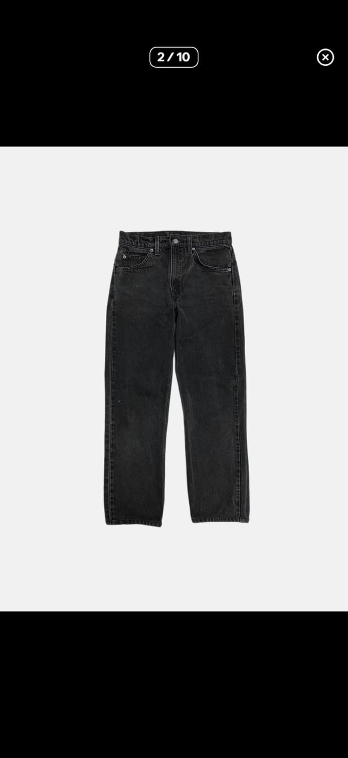 리바이스 90s 505 오렌지탭 스트레이트 레그 데님 상품이미지2